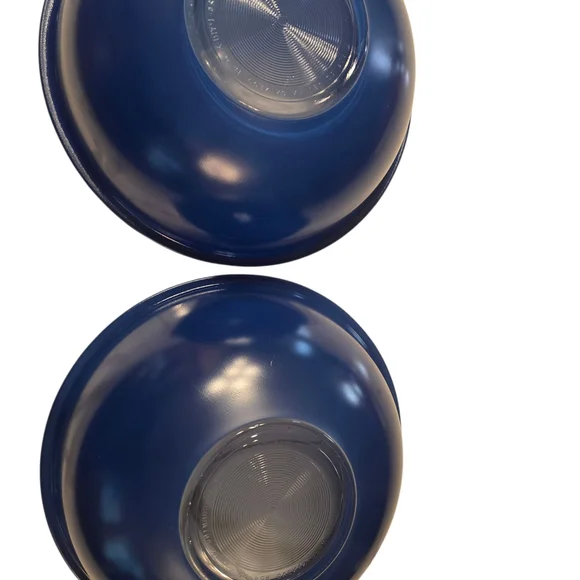 Pyrex Blue Mixing Bowls Set - Picture 3 of 9